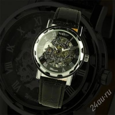 Лот: 2210463. Фото: 1. часы скелетоны механика С Авто... Оригинальные наручные часы