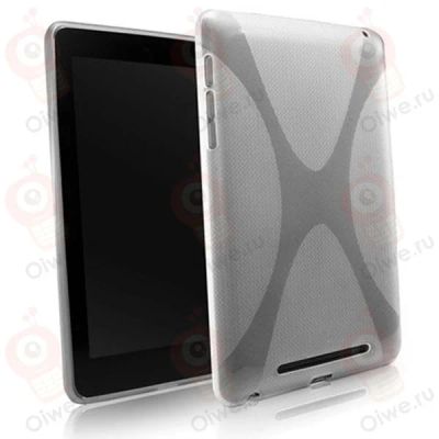 Лот: 3358211. Фото: 1. Чехол для Google Nexus 7 Серый. Чехлы, обложки