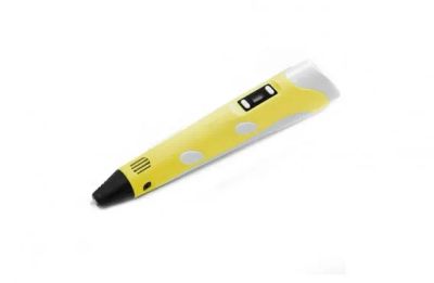 Лот: 22053889. Фото: 1. 3D ручка желтая (PLA\ABS). Электронные