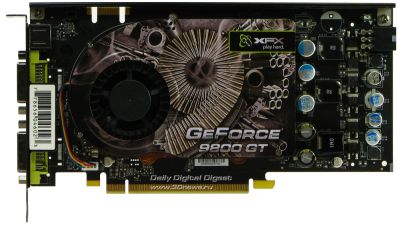 Лот: 7866852. Фото: 1. Видеокарта GeForce 9800 GT. Видеокарты