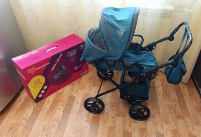 Лот: 25576592. Фото: 1. Коляска трансформер для куклы... Куклы и аксессуары