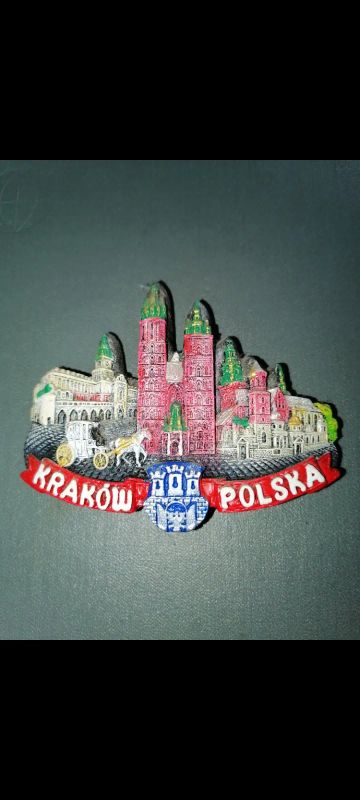 Лот: 21105671. Фото: 1. Магнитик Краков Польша. Магниты сувенирные