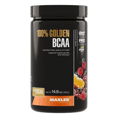 Лот: 25549541. Фото: 1. Maxler 100% Golden BCAA порошок... Лекарства