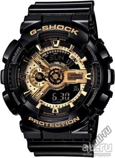 Лот: 8292053. Фото: 1. G-SHOCK GA-110GB-1A Оригинальные... Оригинальные наручные часы