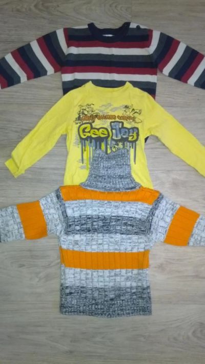 Лот: 4396416. Фото: 1. Свитера на мальчика-3 одним лотом. Свитера, худи, толстовки