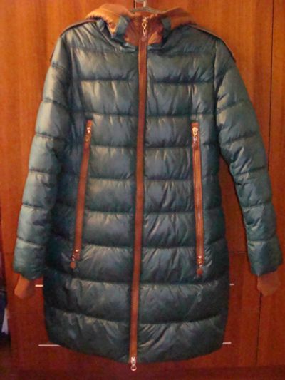 Лот: 11916856. Фото: 1. Женский пуховик размер 48. Верхняя одежда