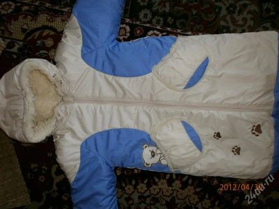 Лот: 1776137. Фото: 1. зимний конверт до 70 см. Верхняя одежда