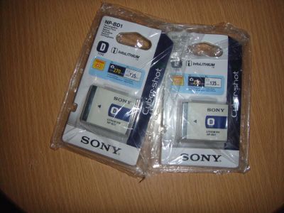 Лот: 6584801. Фото: 1. Аккумулятор для Sony CyberShot... Аккумуляторы, зарядные