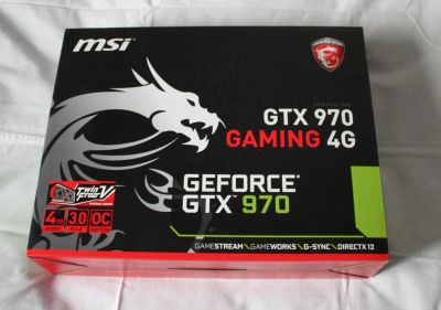 Лот: 6660745. Фото: 1. MSI GTX 970 Gaming 4G 4Гб на гарантии... Видеокарты