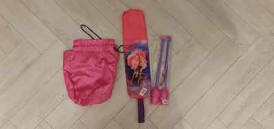 Лот: 21172434. Фото: 1. Чехол сумка для гимнастического... Фитнес, аэробика и гимнастика