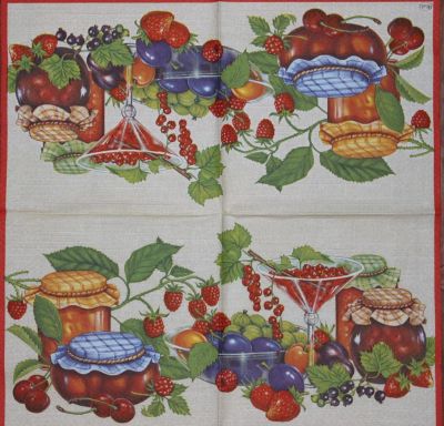 Лот: 4007801. Фото: 1. салфетки для декупажа кухонная. Декупаж