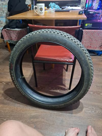 Лот: 25850558. Фото: 1. Покрышка и камера на фэтбайк 26. Запчасти