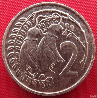 Лот: 1588427. Фото: 1. (№664) 2 цента 1975 (Новая Зеландия... Австралия и Океания