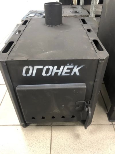Лот: 18856770. Фото: 1. Печь буржуйка ПБр-1 Огонек с конвектором. Отопительные котлы, печи