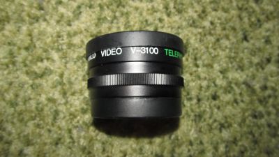 Лот: 3956300. Фото: 1. Ambico Video V-3100 Telephoto... Конвертеры