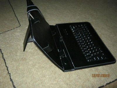 Лот: 2414625. Фото: 1. чехол с клавиатурой для планшетника... Чехлы, обложки