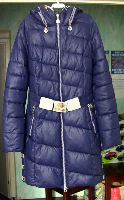Лот: 12196290. Фото: 1. Пальто зимнее для девочки р.XL. Верхняя одежда