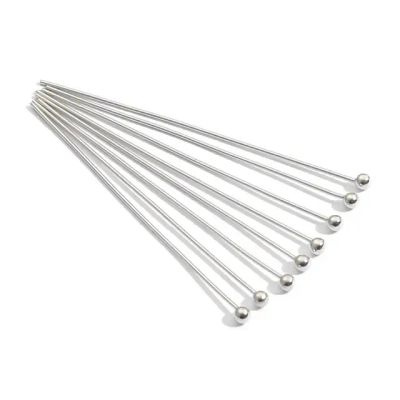 Лот: 25886909. Фото: 1. Пины металлические «Шарик» — штифты... Материалы для ручной работы