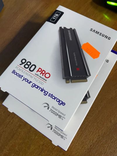 Лот: 21986971. Фото: 1. Накопитель SSD Samsung 980 PRO... SSD-накопители