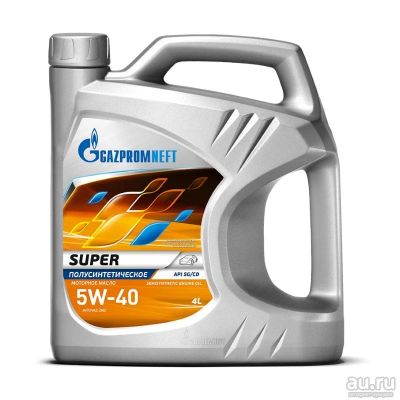 Лот: 12497349. Фото: 1. Газпромнефть Super 5W-40 4 л. Масла, жидкости