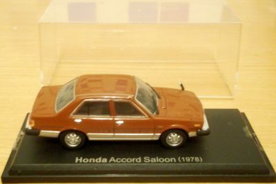 Лот: 16258591. Фото: 1. Honda Accord Saloon (1978) - Ebbro... Автомоделизм