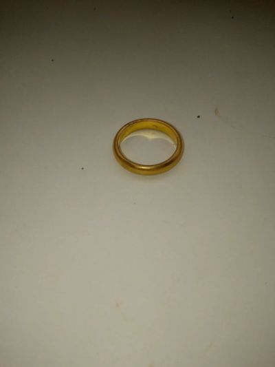 Лот: 21146527. Фото: 1. обручальное кольцо позолота старинное... Ювелирные изделия