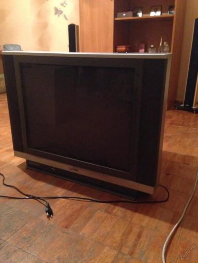 Лот: 6335642. Фото: 1. большой телевизор хитачи 29 дюймов... Телевизоры