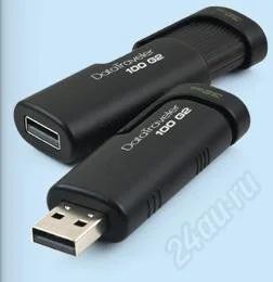 Лот: 1766646. Фото: 1. Флешка USB 4 ГБ Kingston Data... USB-флеш карты