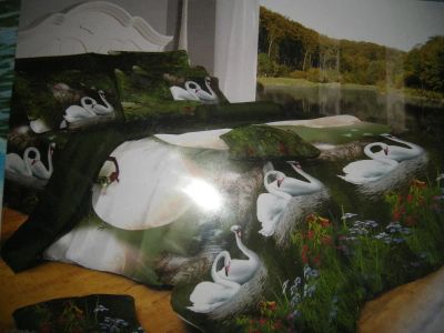 Лот: 3525684. Фото: 1. Постельное бельё 3D бамбуковое... Постельное бельё