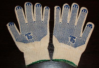 Лот: 3035384. Фото: 1. Перчатки х/б от производителя... Спецодежда, спецобувь