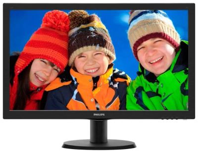 Лот: 14356000. Фото: 1. Монитор 23.6" Philips 243V5LSB... ЖК-мониторы