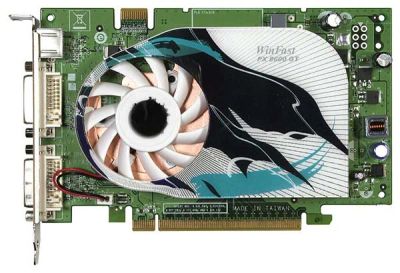 Лот: 5117643. Фото: 1. Leadtek GeForce 8600 GT 590Mhz... Видеокарты