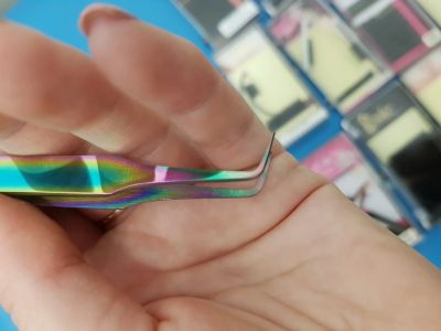 Лот: 12500715. Фото: 1. Пинцет для наращивания. Наращивание ресниц, волос