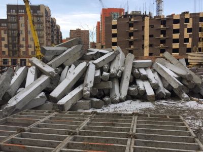 Лот: 12669189. Фото: 1. Сваи бесплатно. ЖБИ