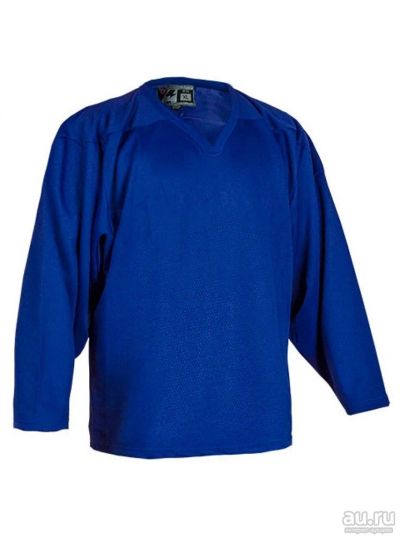 Лот: 13362937. Фото: 1. Хоккейный свитер синий, XL. Другое (обмундирование и экипировка)
