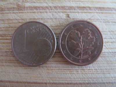 Лот: 18623742. Фото: 1. Германия 1 евроцент 2004 года. Германия и Австрия