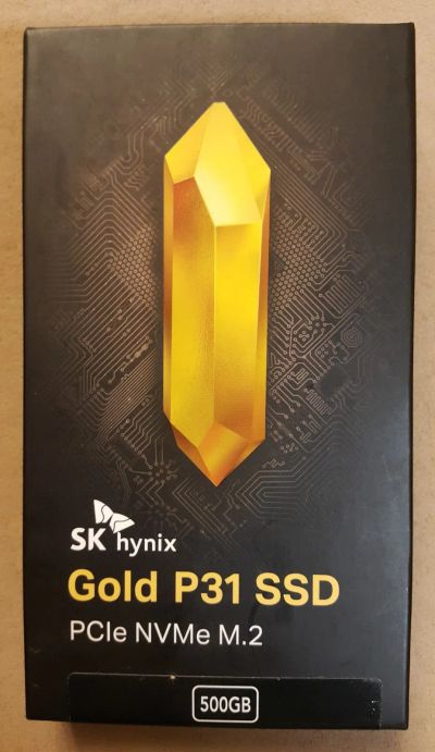 Лот: 20304827. Фото: 1. Продам SSD SKhynix Gold P31 500... SSD-накопители