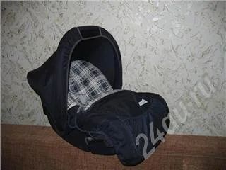 Лот: 321423. Фото: 1. Автокресло-переноска с утепленным... Другое (дети растут)