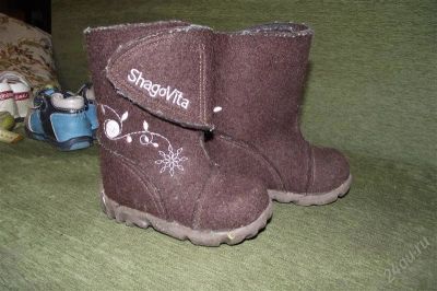 Лот: 1899819. Фото: 1. валенки Shagovita - размер 22. Валенки, угги, унты