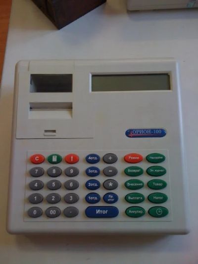 Лот: 3381341. Фото: 1. Кассовый аппарат Орион-100к. Оргтехника, ПО, серверы