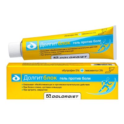 Лот: 24607879. Фото: 1. Долгитблок гель для наружного... Лекарства