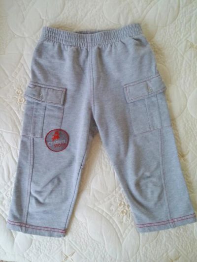 Лот: 8466218. Фото: 1. Серые штанишки на рост 86-92... Брюки, шорты, джинсы