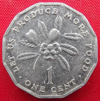 Лот: 2577911. Фото: 1. (№2185) 1 цент 1977 (Ямайка). Америка