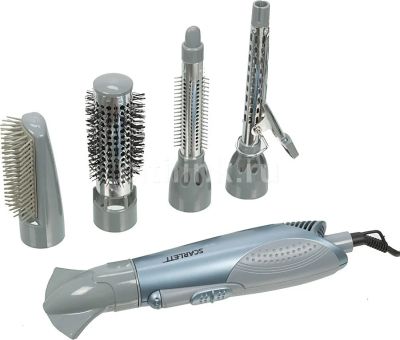 Лот: 9183578. Фото: 1. Фен-щетка scarlett. Укладка и стрижка волос, бритьё, эпиляция