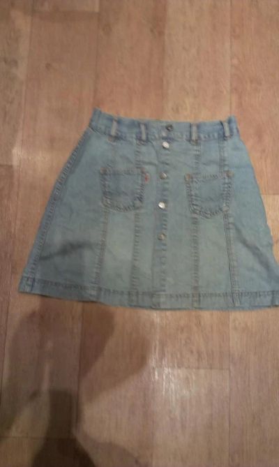 Лот: 4620736. Фото: 1. джинсовая юбочка. Юбки