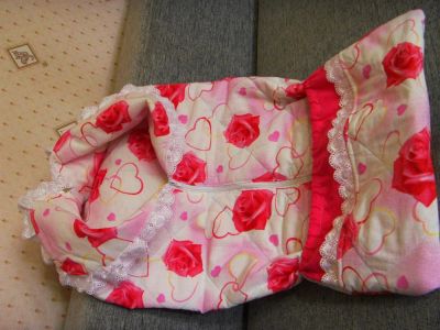 Лот: 3250626. Фото: 1. Конверт одеяло на выписку. Постельные принадлежности