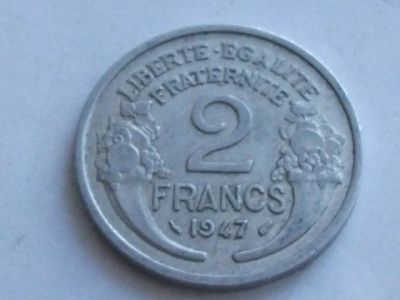 Лот: 7304138. Фото: 1. Монета 2 франк два франка Франция... Европа