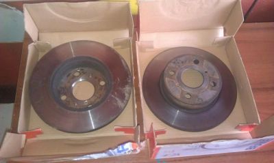 Лот: 5017520. Фото: 1. Диски тормозные. Тормозная система