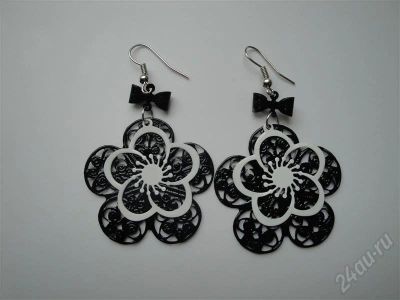 Лот: 492832. Фото: 1. Стильные сережки №2 :))). Серьги, каффы