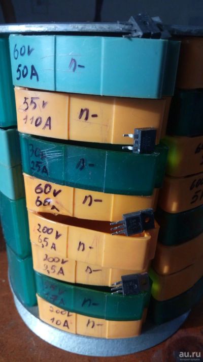 Лот: 17230334. Фото: 1. Транзистор б/у (pnp / npn / mosfet... Транзисторы